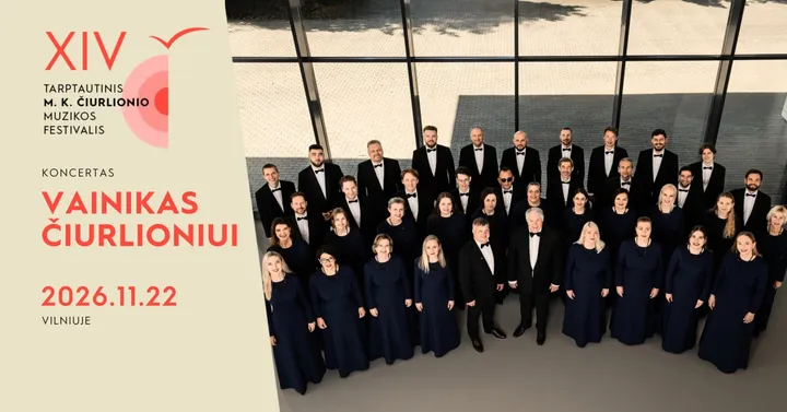 MKČ26 | ''VAINIKAS ČIURLIONIUI'' | NACIONALINĖS M. K. ČIURLIONIO MENŲ MOKYKLOS JAUNIEJI ATLIKĖJAI IR CHORAS ''VILNIUS''