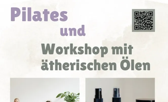Pilates & Workshop mit ätherischen Ölen