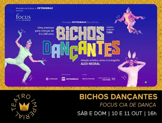 Bichos Dançantes - Focus Cia de Dança