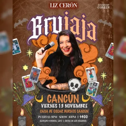 Liz Ceron "Brujaja" en Cancún