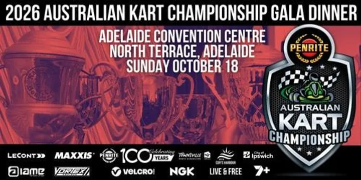 2026 Australian Kart Championship Awards Dinner