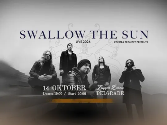 Swallow the Sun Live in Belgrade