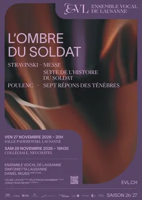 L'ombre du soldat - Ensemble Vocal de Lausanne