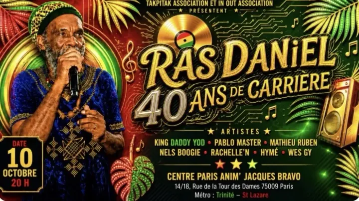 RAS DANIEL 40 ans