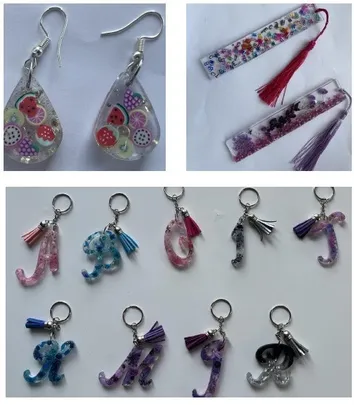 UV resin jewellery workshop