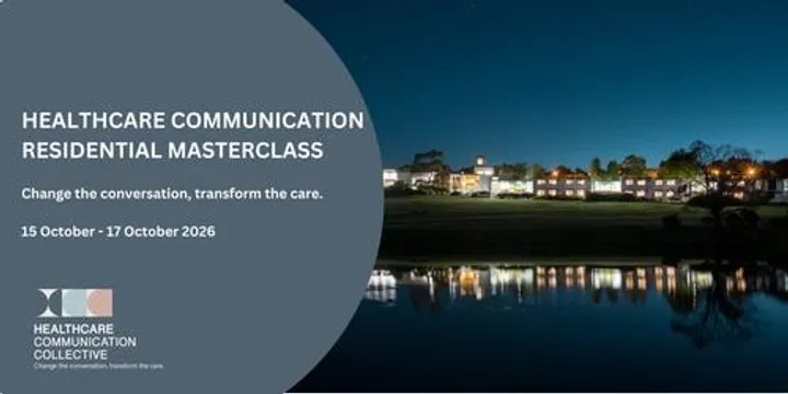 Healthcare Communication Residential Masterclass