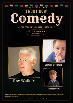 Comedy Night with Roy Walker @ Edge Arts Centre, 31st October 2026