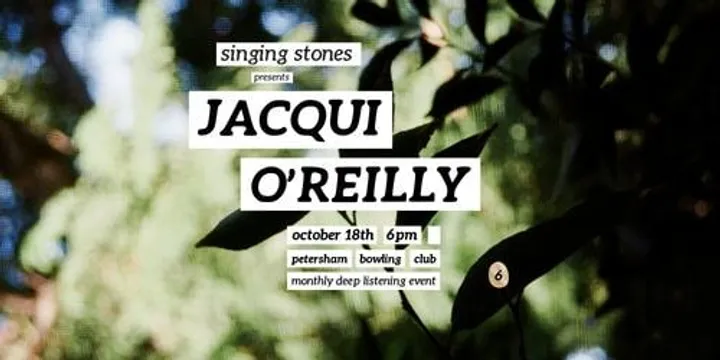 Singing Stones featuring Jacqui O’Reilly