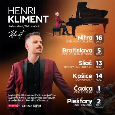 Klavírny koncert Henriho Klimenta - Čadca