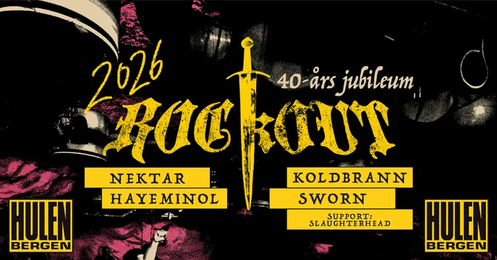 ROCKOUT 2026 || 40 års Jubileum