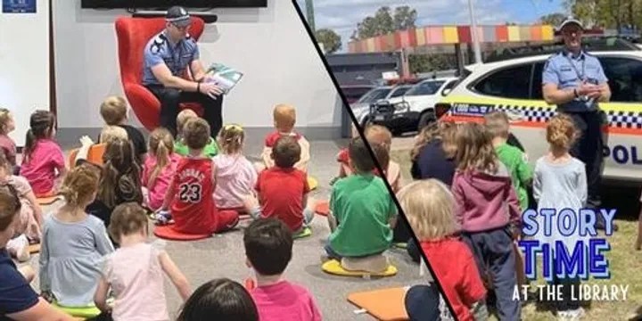 Story Time - with special guest Officer Nicko Filter
