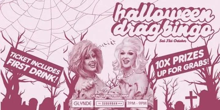 Halloween Drag Bingo at The Suburban Brew Glynde