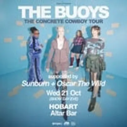 The Buoys | Concrete Cowboy Tour—with Oscar the Wild + Sunburn