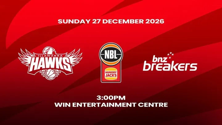 2026-27 Hungry Jacks NBL Season - Illawarra Hawks v BNZ Breakers
