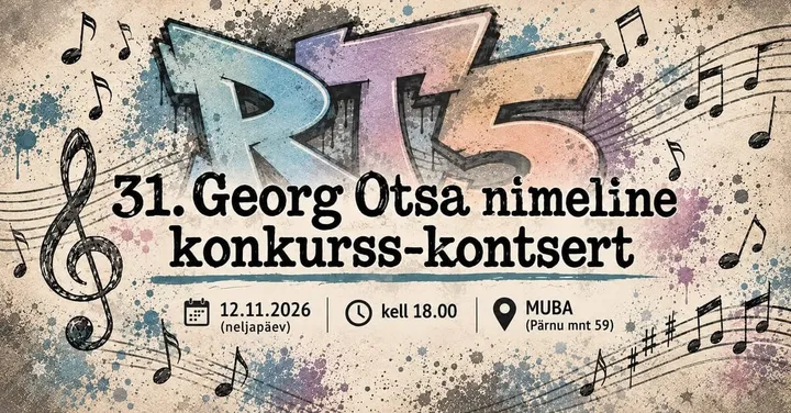 Georg Otsa nimeline konkurss-kontsert 2026