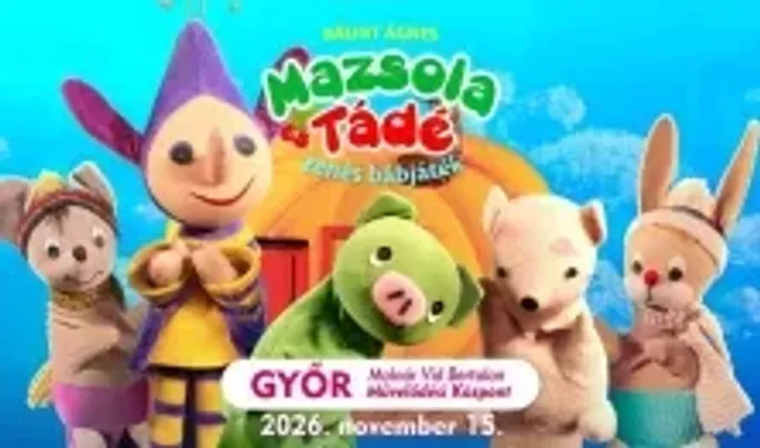 MAZSOLA és TÁDÉ zenés bábjáték