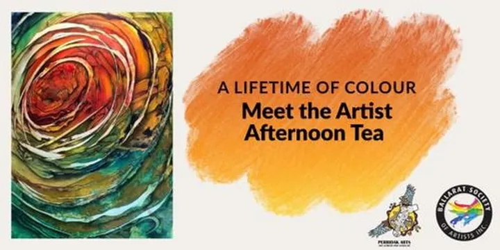 A Lifetime of Colour: Meet the Artist Afternoon Tea  • Seniors Festival 2026 • Ballarat Library