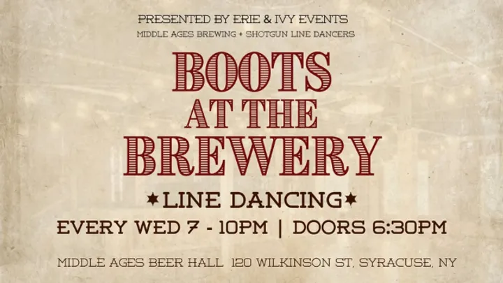 Boots at the Brewery | Line Dancing