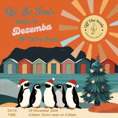 Off The Scale: Dezemba at café Roux - A Summer Outdoor Concert!