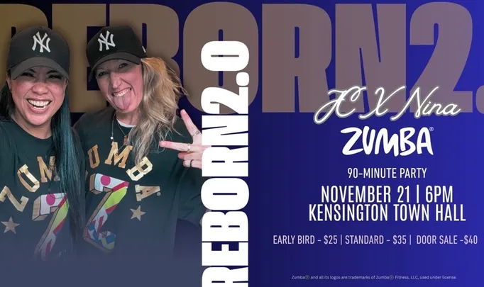 REBORN 2.0: 90-minute Zumba Party with Nina X JC