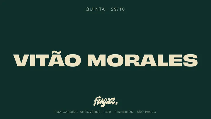 Fugaz recebe Vitão Morales