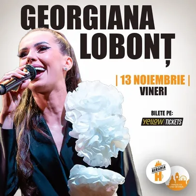 Georgiana Lobonț & Orchestra live la Berăria H pe 13 noiembrie