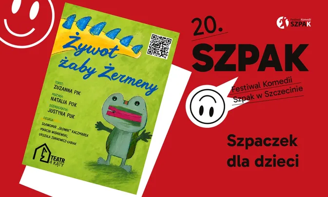 Szpaczek dla dzieci – „Żywot żaby Żermeny”  | 20. Festiwal Komedii SZPAK