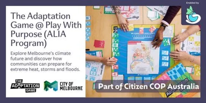 The Adaptation Game @ Play With Purpose (ALIA Program) Melbourne Morning Session - Citizen COP 2026