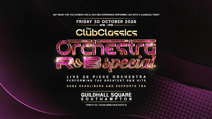 🎶 Club Classics Orchestra Presents: R&B Orchestra 🎶