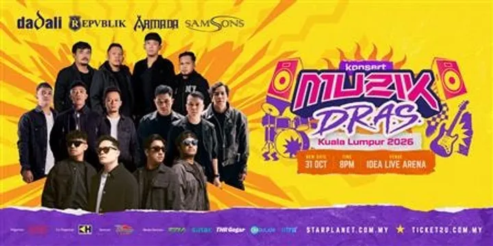 Konsert Muzik D.R.A.S. in Kuala Lumpur 2026