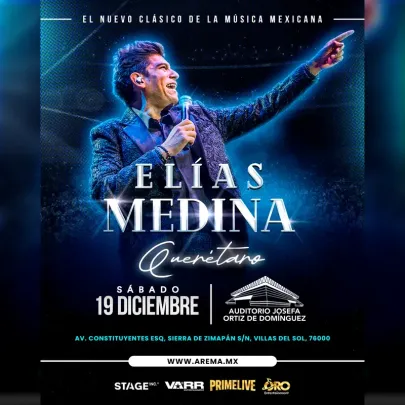 Elias Medina en Querétaro