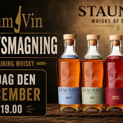 Stauning Whiskysmagning - 3. december kl. 19.00
