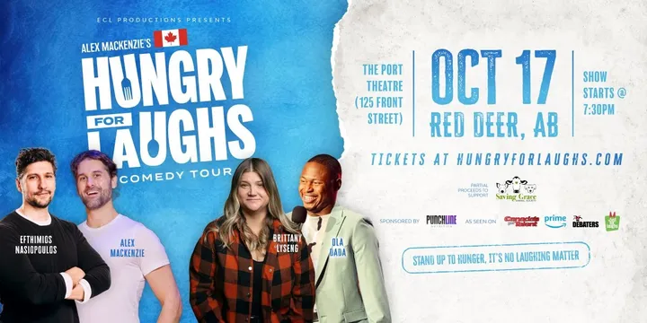 Alex MacKenzie's Hungry for Laughs Comedy Tour 18+