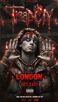 🇨🇳 ASHZONE × TRAPCN：英国全面接管 伦敦站