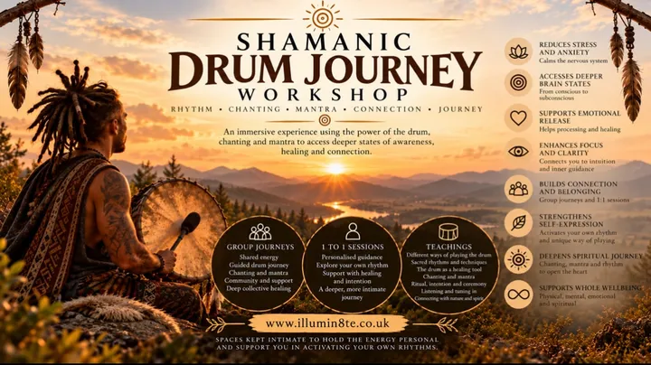 SHAMANIC DRUM WORKSHOP (Sunday 1st November) @ THE LIGHTHOUSE HUB 2:30PM