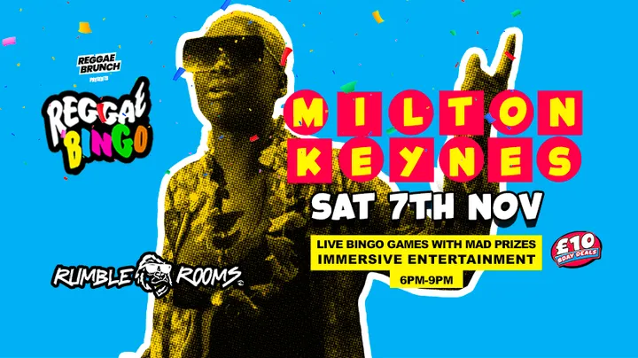 Reggae Bingo - Milton Keynes - Sat 7th Nov