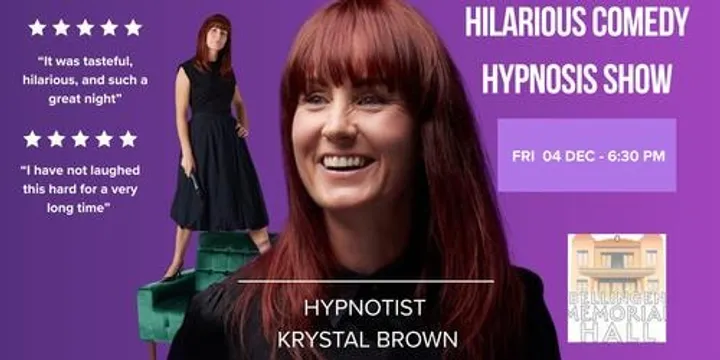 Hilarious Comedy Hypnosis Show at Bellingen Memorial Hall