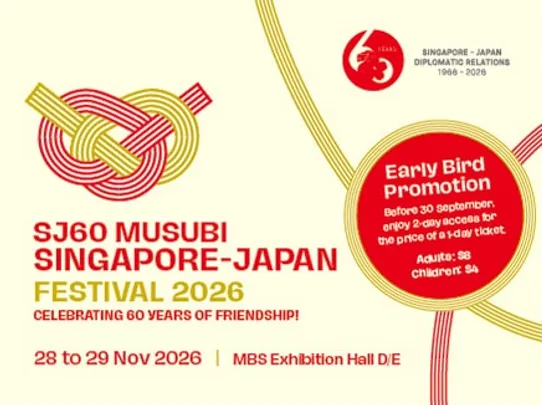 SJ60 Musubi Singapore-Japan Festival 2026