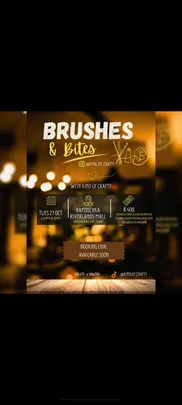 Brushes & Bites: October