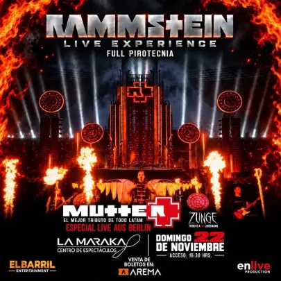 Rammstein Live Experience en La Maraka
