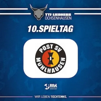 TTF Liebherr Ochsenhausen vs. Post SV Mühlhausen