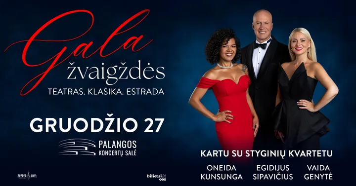 Koncertas ''GALA ŽVAIGŽDĖS'' | Palanga