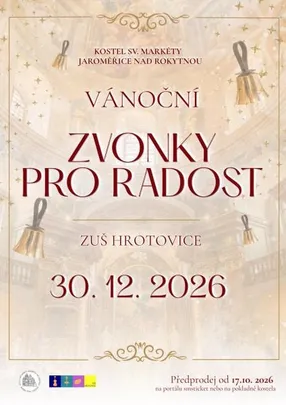 Vánoční Zvonky pro radost - ZUŠ Hrotovice, 19:00