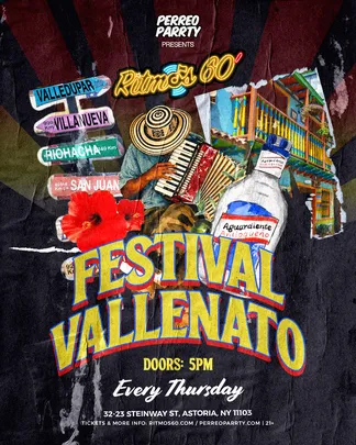 Ritmos: Festival de Vallento Colombian Latin Party NYC
