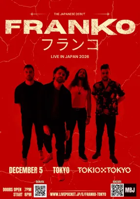 FranKo Japan Tour 2026｜東京公演