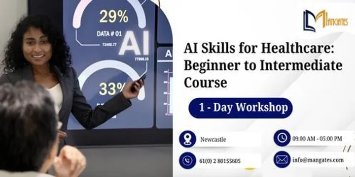 AI Skills for Healthcare: 1 Day Beginner to Intermediate Course, Newcastle