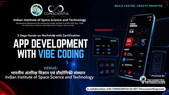 App Development With Vibe Coding- 2 Day Workshop at IIST Thiruvananthapuram