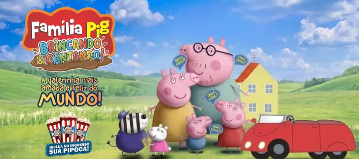Família Pig Brincando e Cantando!