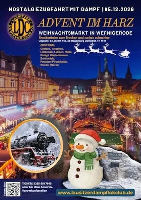 „Advent im Harz“ – Klippenglühen in Wernigerode