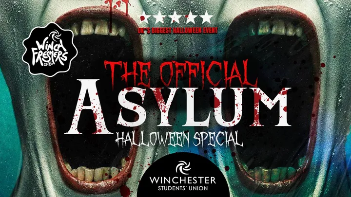 TICKETS AVAILABLE ON SU WEBSITE 🎃OFFICIAL WINCHESTER SU HALLOWEEN 🎃 - THE OFFICIAL ASYLUM - Sold out 10 years running!